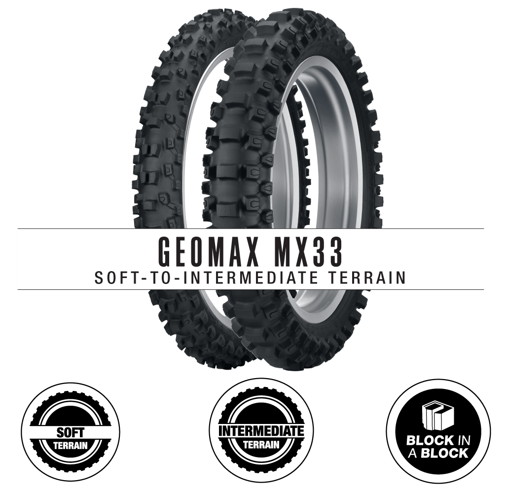 Dunlop Geomax MX33 OFFROAD Tyres