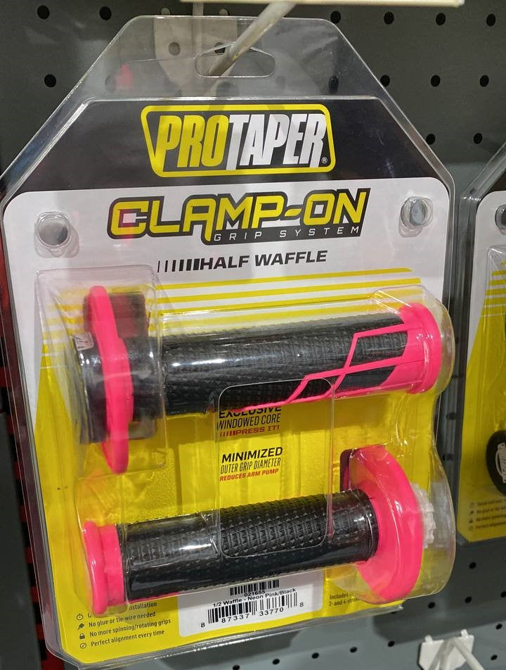PROTAPER Clamp-On Half-Waffle Grips – WR PERFORMANCE JB
